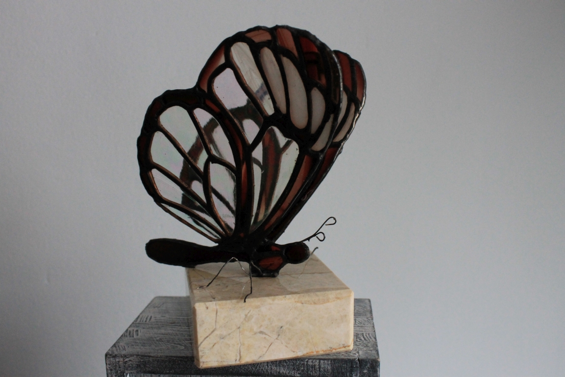 witraz motyl